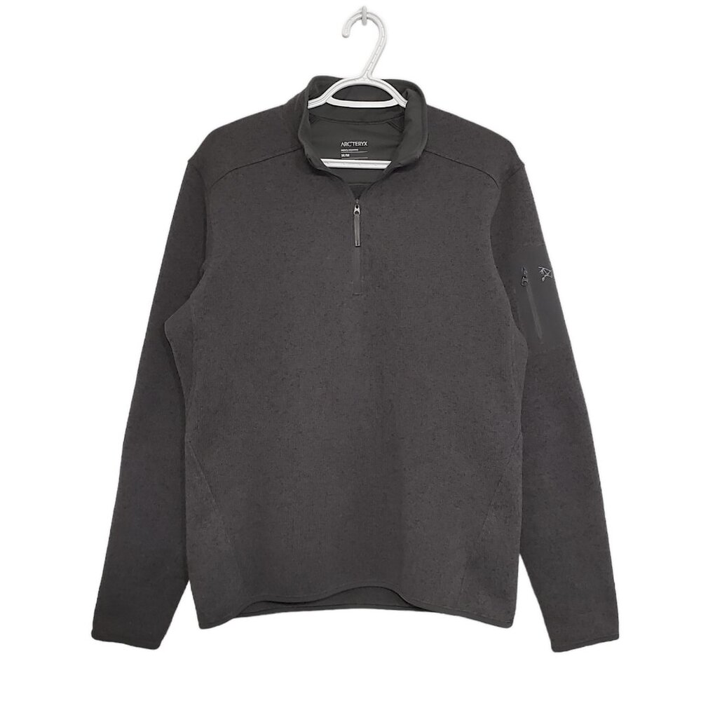 Arcteryx covert 1/2 zip fleece jacket dark gray size M